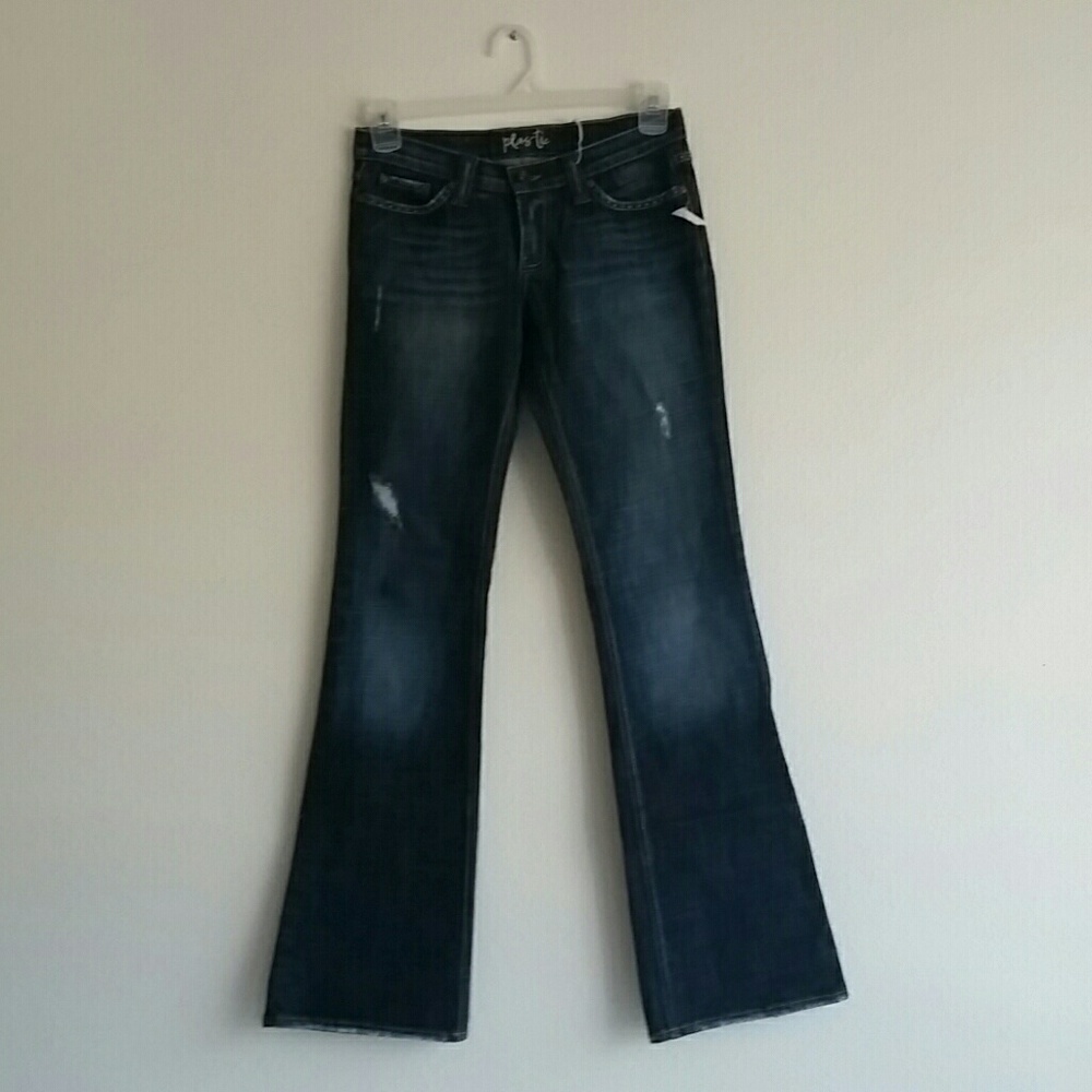 Plastic jeans size 5